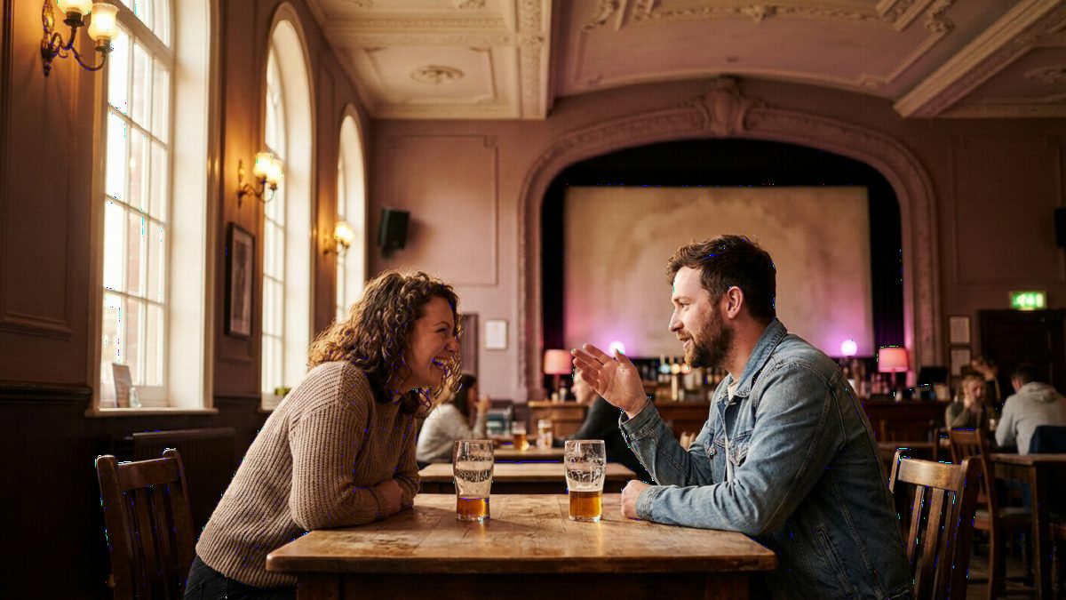 Best Date Spots in Staines — A Wetherspoons, yes — but a characterful one in a converted cinema.