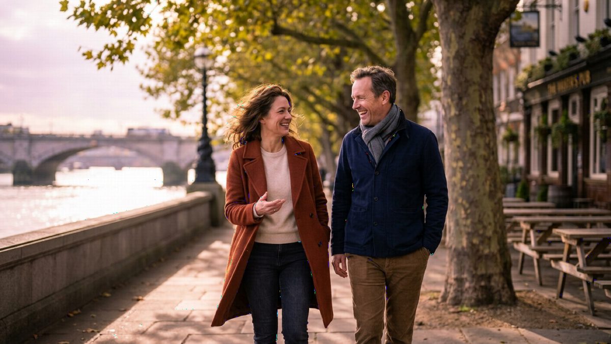 Why Staines Is Great for Dating — The riverside path along the Thames is perfect for a relaxed, low-pressure