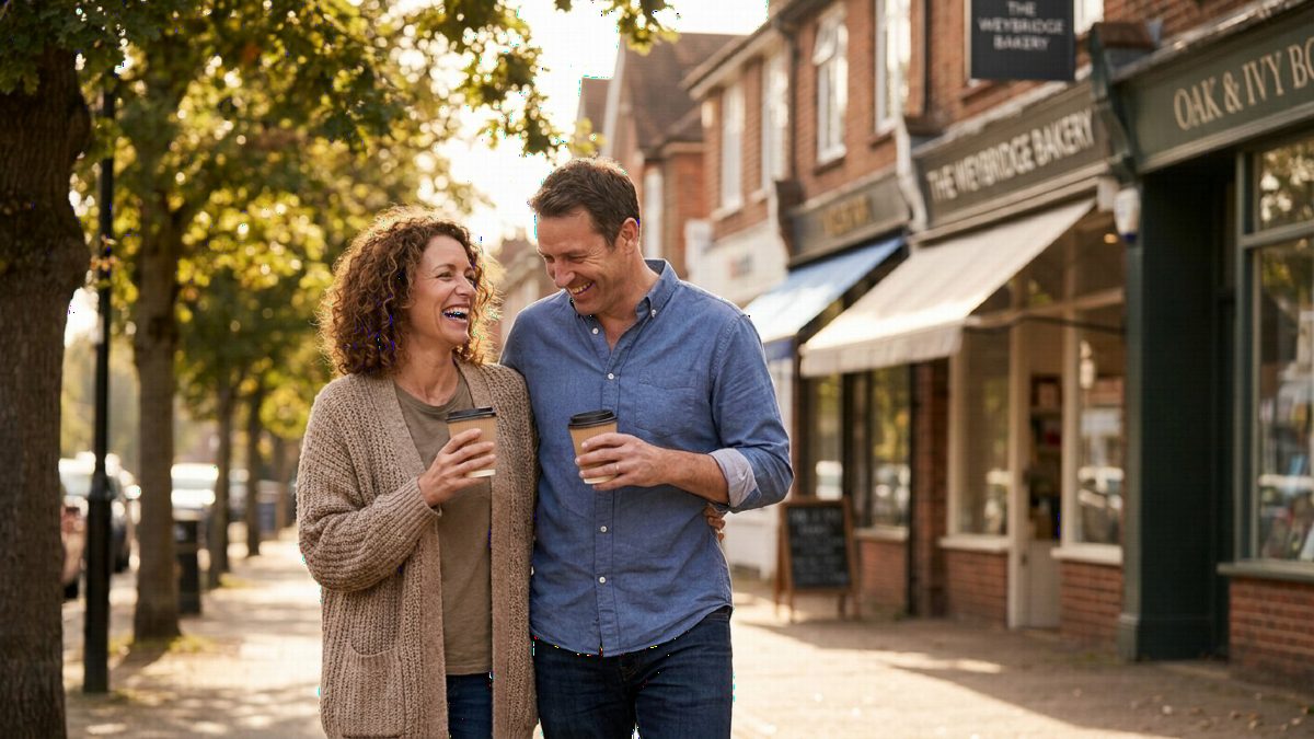 Why Weybridge Singles Choose Local Dating — National dating platforms often match you with people 30, 40, or even
